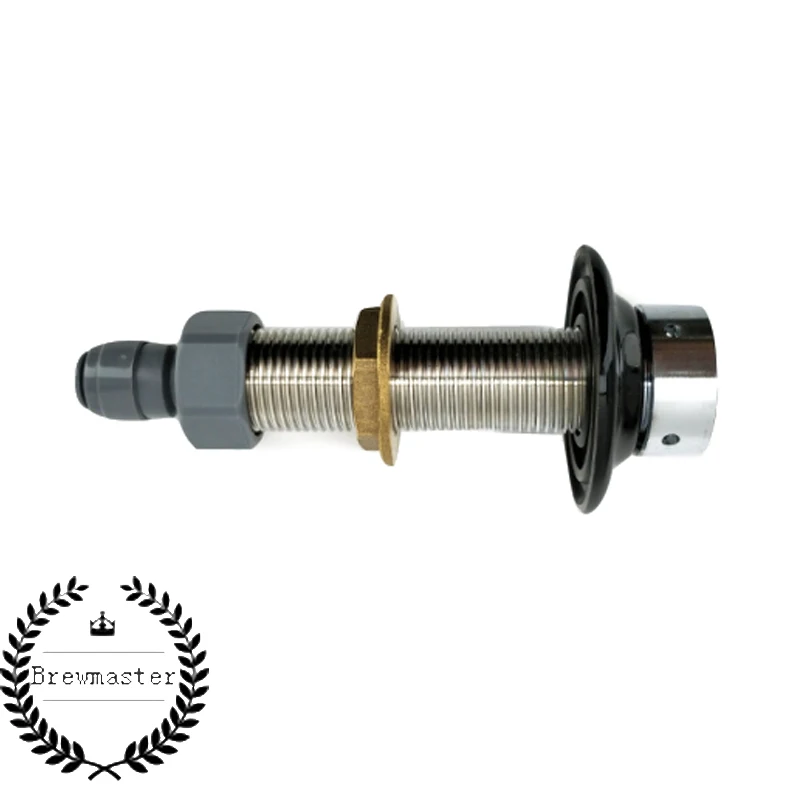 Внутренний соединитель 100 мм с длинным хвостовиком нержавеющая сталь 304 (DUOTIGHT 8