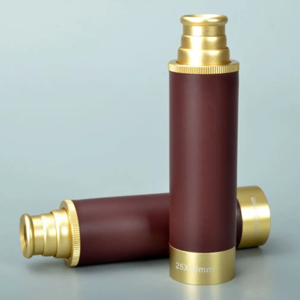 Пираты Карибского моря 25x30 телескоп монокулярный оптика Морской Латунь Spyglass