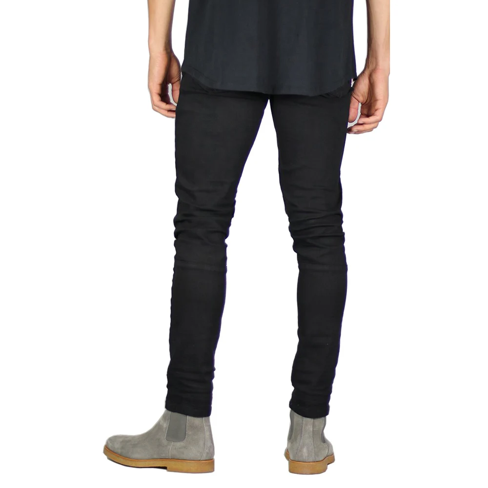 Solid Color Jeans Men Jeans Fashion Stretch Design Skinny Jeans