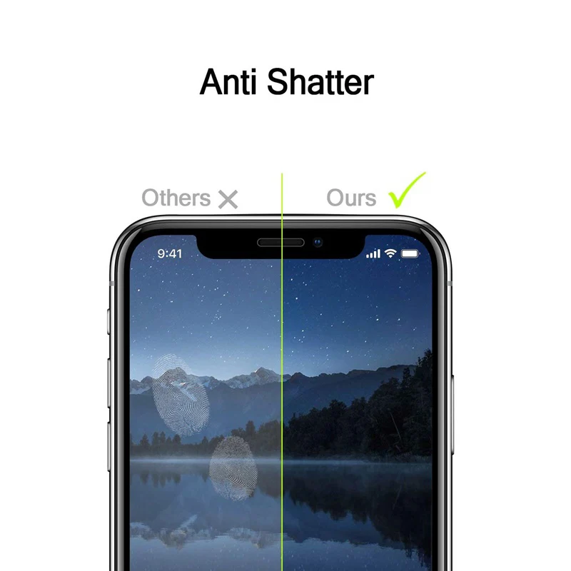 Закаленное стекло для iPhone X 11 PET Edge 3D полное покрытие защита экрана закаленное