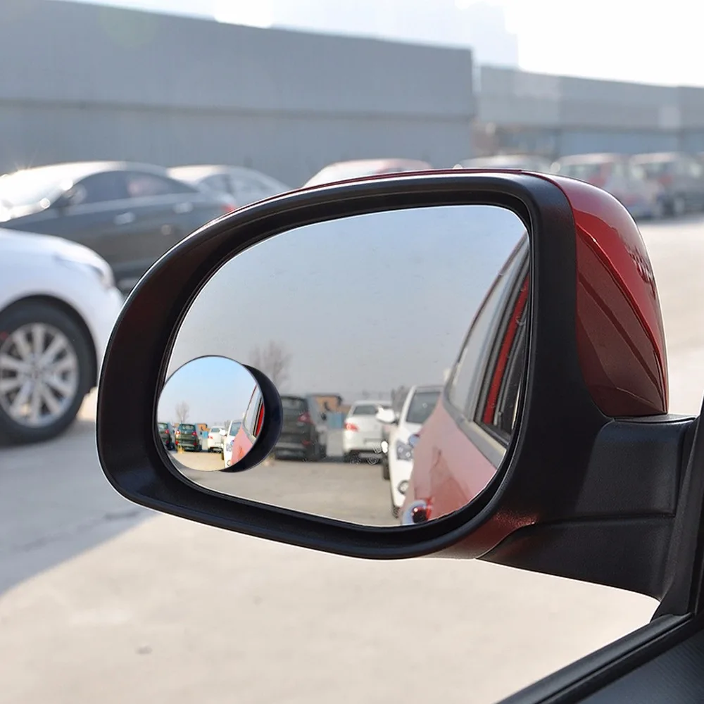 HD 360 градусов широкий угол круглое выпуклое зеркало автомобиля слепое пятно авто