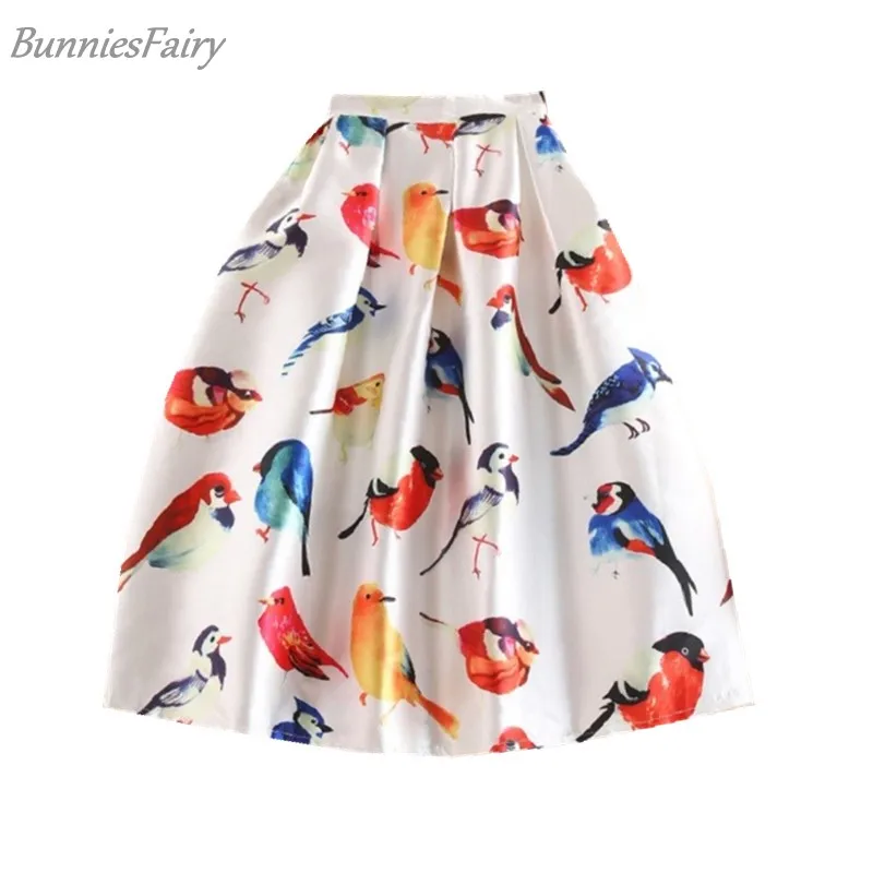 Бренд BunniesFairy 2019 новый дизайн женская маленькая юбка с животным принтом в свежем