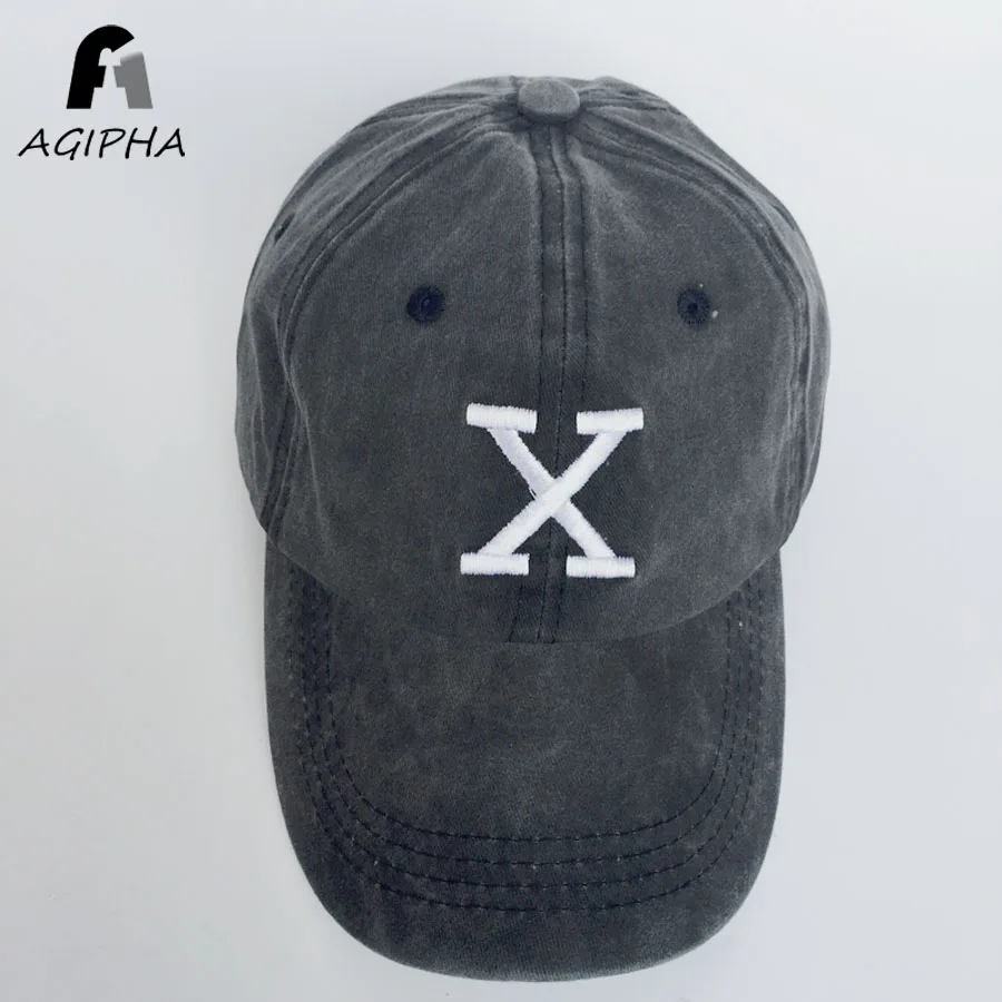 Летняя хлопковая бейсболка с буквенным принтом для женщин и мужчин Зеленая