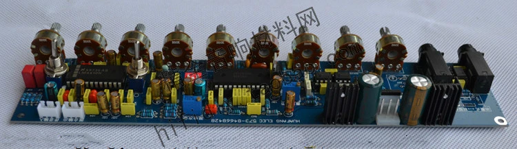 NE5532 + M65831 LM4610 интегрированная плата DIY усилитель лихорадки караоке tone