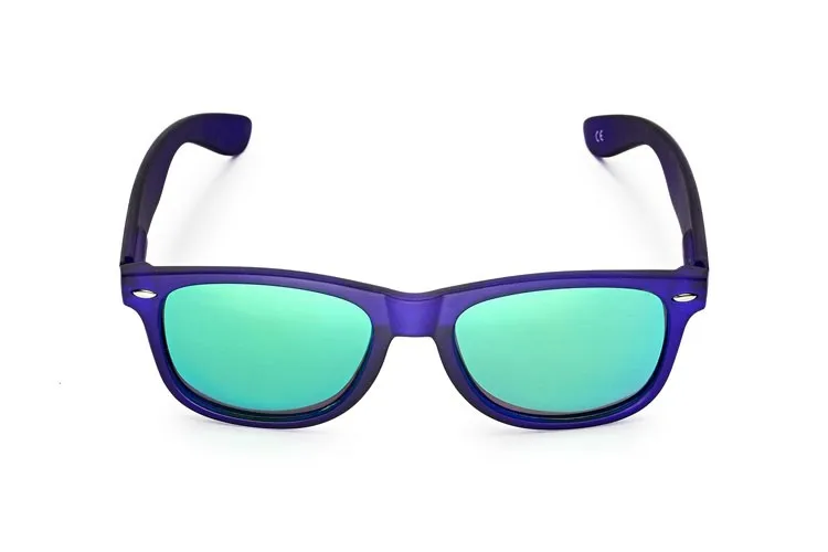 Walleva Кудо квадратный Красочные поляризованные солнцезащитные очки UV400 большой размер прозрачной оправе серии