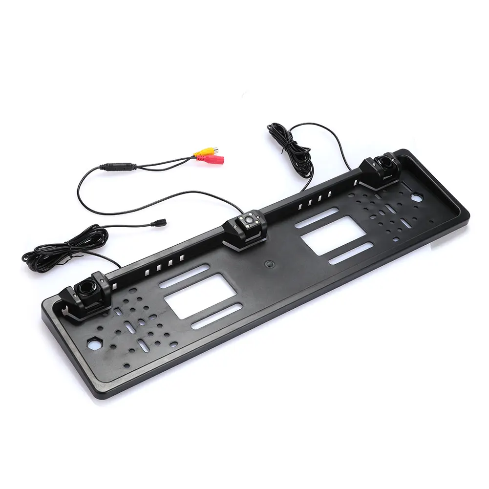 

Vehemo EU Reverse Radar Detector Durable Portable Car Rear View Camera Auto Recorder License Plate Camera Video