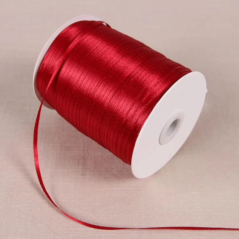 REDJCK 50 ярдов \ ЛОТ 3 мм атлас лента из ткани тесьма ленты DIY материал для