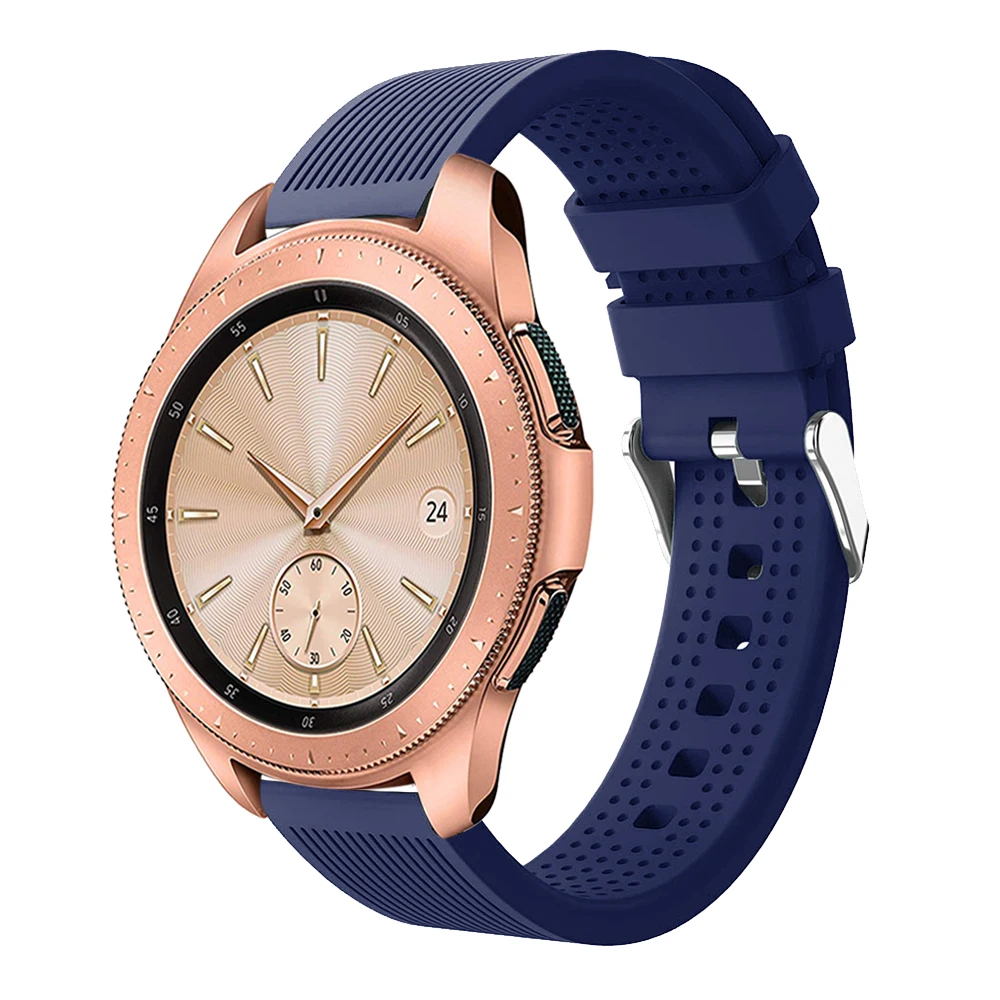 20 мм спортивный силиконовый ремешок для samsung Galaxy Watch SM-R810 42 мм& gear 2 спортивный ремешок для Huami Amazfit Bip/Amazfit 2 Смарт-часы