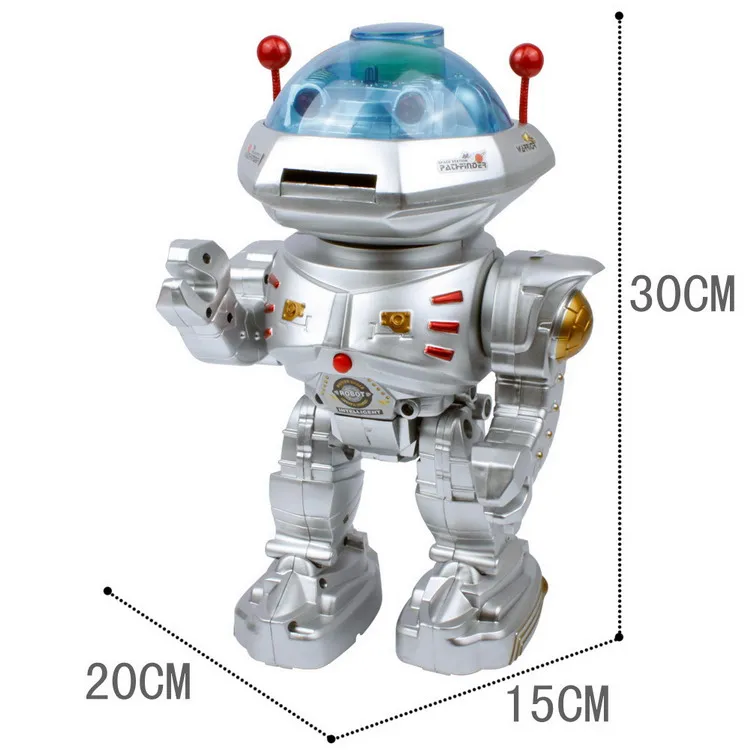 RC Умный Робот Игрушка 360 Вращающихся Танцы Музыкальный Прогулки Электронная Для