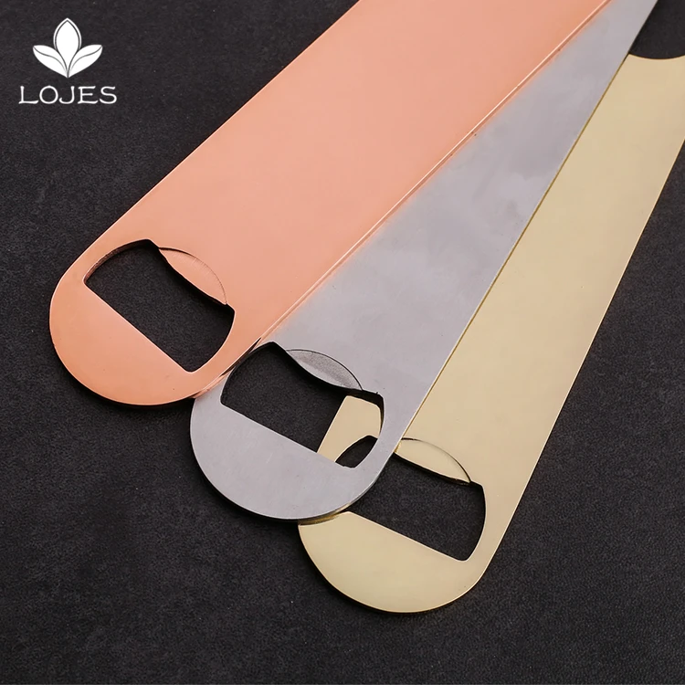 High quality Multipurpose Stainless Steel Bottle Opener Bar Beer tool Blade Openers Large Flat Speed Cap Remove | Дом и сад