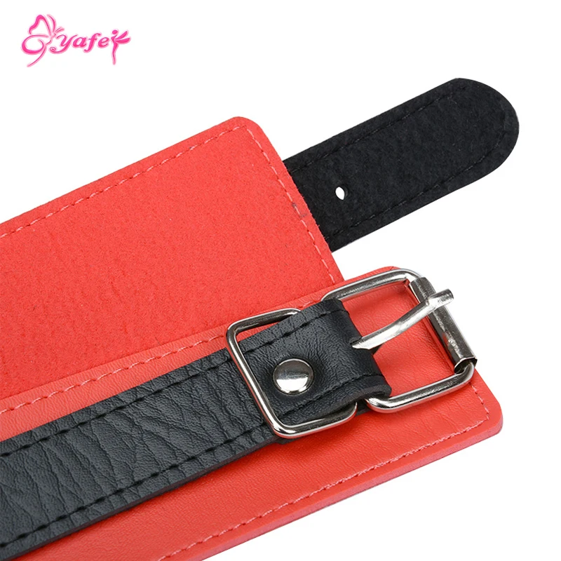 Кожаный ошейник с мягкой шеей и цепочкой съемный поводок фетиш БДСМ набор