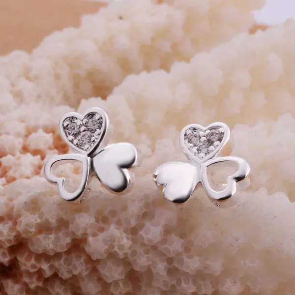 Лучший 9ct серебро серьги гвоздики чистое хрящ серьги|earrings metal|earrings unisexearrings cost |