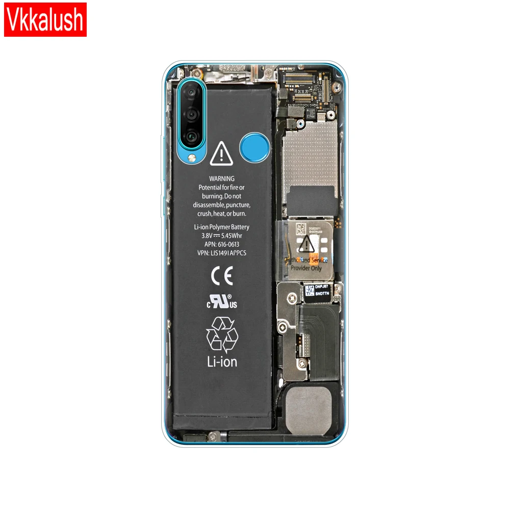 Мягкий чехол для телефона huawei P30 Pro Чехол Силиконовый ТПУ для телефона задняя крышка на huawei P30 Pro VOG-L29 ELE-L29 P 30 Lite - Цвет: 80051