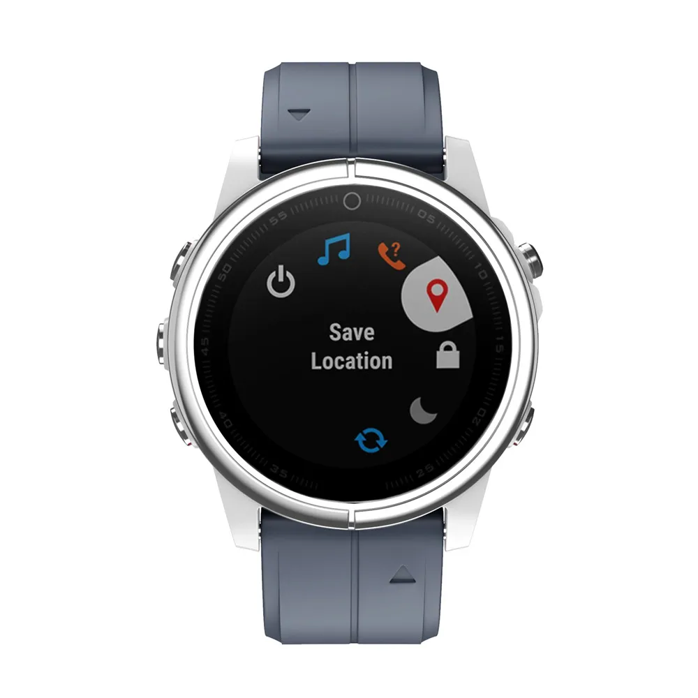 20 мм мягкий силиконовый резиновый ремешок Замена для Garmin Fenix 5S/Fenix5S плюс Смарт спортивные часы браслет ремень унисекс