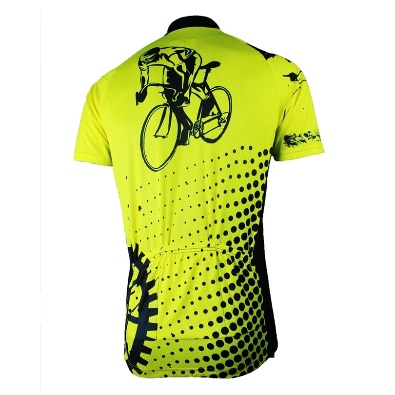 

WEIMOSTAR Team Pro Men Cycling Jersey MTB Jersey Breathable Riding Bike Bicycle Jersey Ropa Ciclismo Biking Clothing Yellow