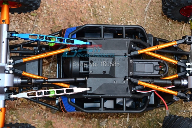 1/10 осевой RR10 бомбардировщик RC автомобиль сплав передние и задние части