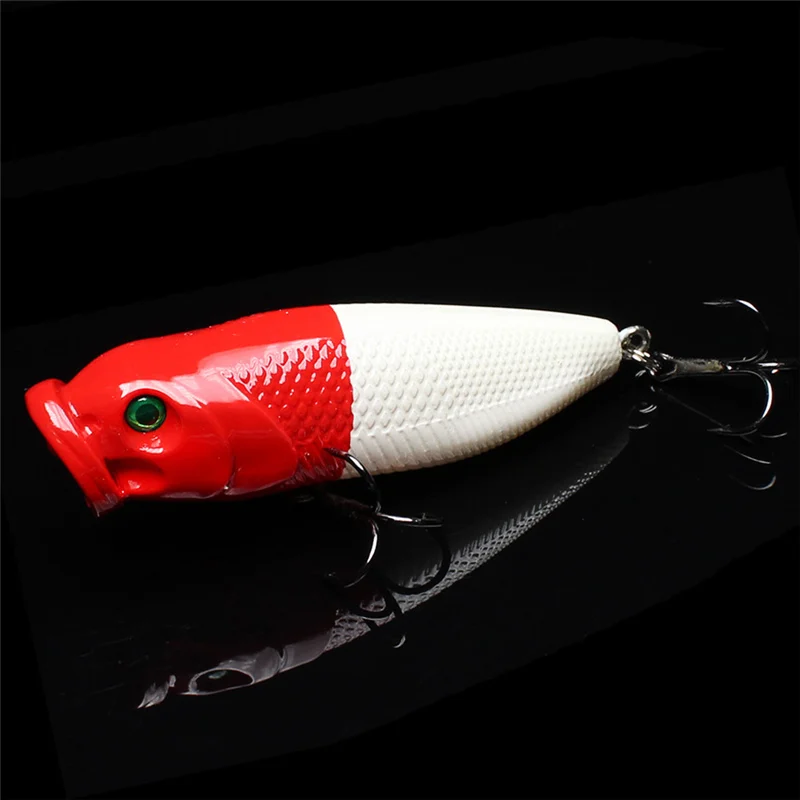 Yuewins 6 5 см 9 4g Popper Рыбная приманка 3D глаза блесны искуственные паллет жесткая