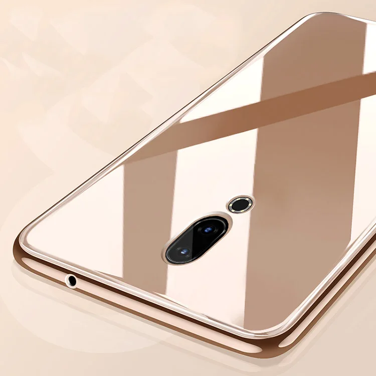 Мягкий силиконовый прозрачный чистый чехол для meizu 16th plus | Мобильные телефоны и