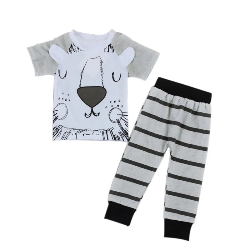 Очаровательный комплект для новорожденных: топ с короткими рукавами и надписью +