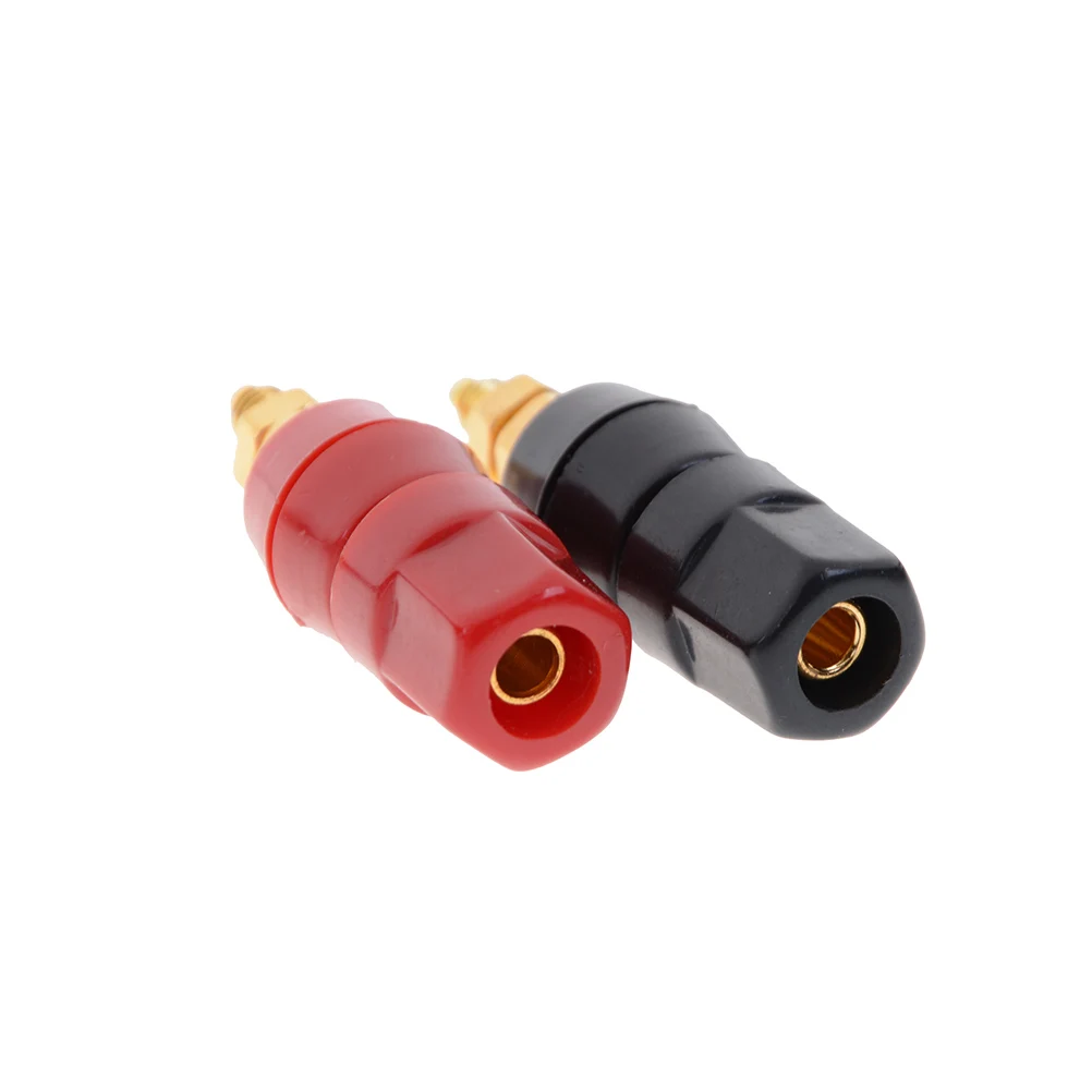 1 пара (черный + красный) терминалы красные черные разъем уселитель для