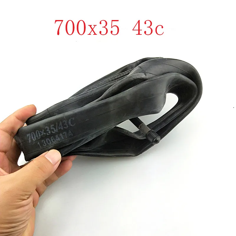 Lightning отгрузки внутренний для шин 700x35/43c внутренняя трубка, руль для шоссейного велосипеда трубка велосипедные шины Запчасти прямые шток клапана 700*35/43c