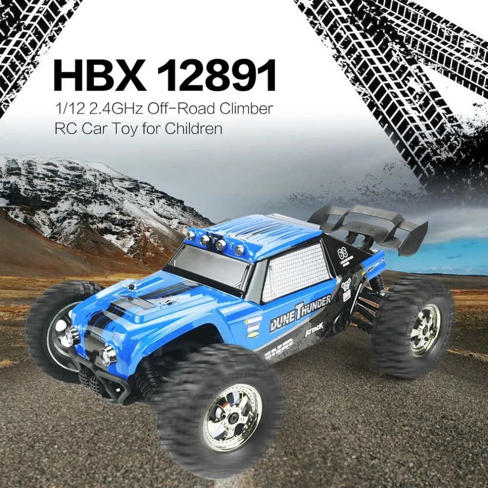 HBX 12891 Подруливающее устройство 1:12 2 4 GHz 4WD Drift пустыня внедорожный