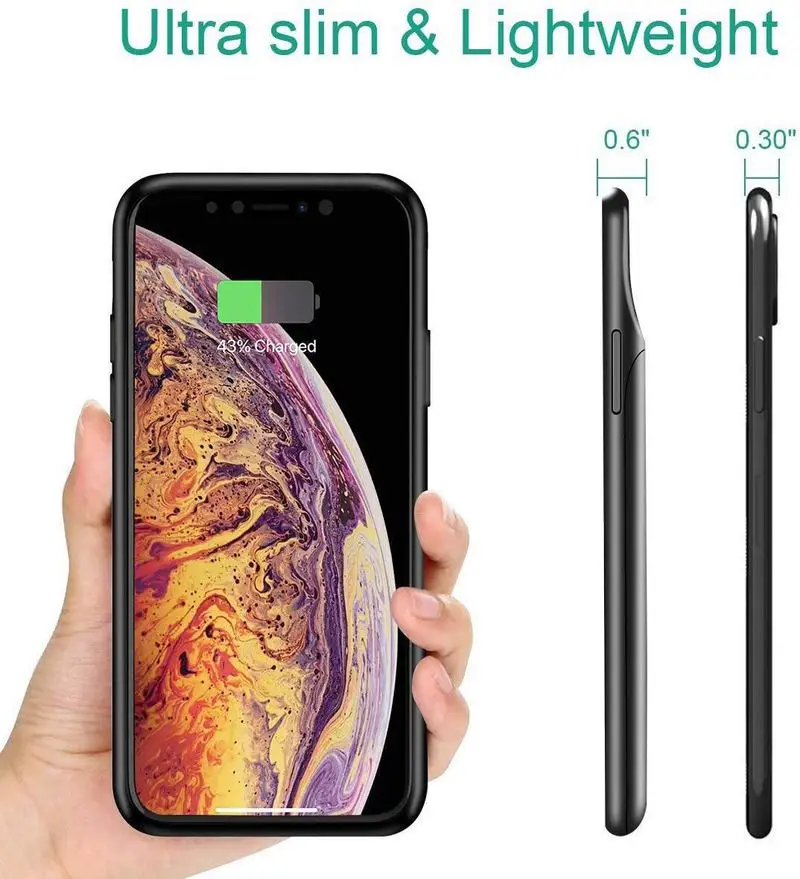 Портативный резервный чехол NENG для внешнего аккумулятора 3000 мАч iphone 6 6S 7 8 зарядки