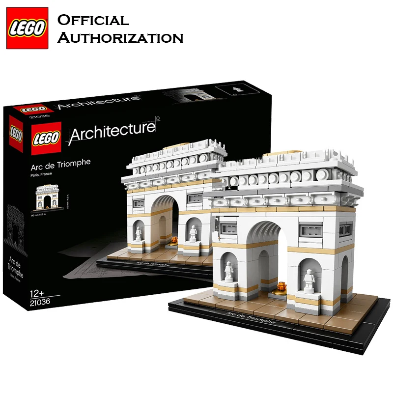 LEGO строительные блоки игрушки серии архитектура Триумфальная арка 386 шт. для