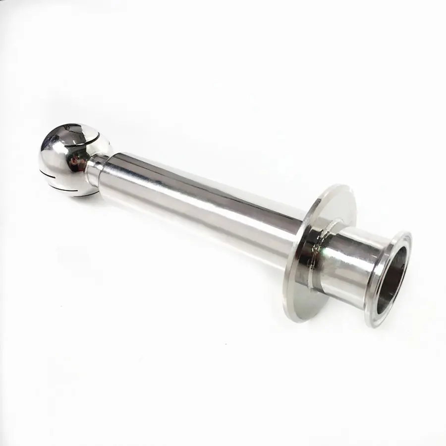 1 5 &quotTri Clamp x 2 5&quot Tri Clover CIP вращающийся чистящий шар SUS 304 нержавеющая сталь