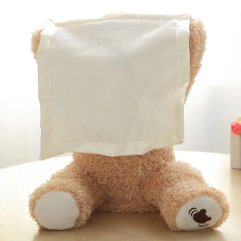 Cute 30cm Baby Singing Bear Plush Toy Talking Stuffed Lovely Children's Early Educational Pillow | Игрушки и хобби