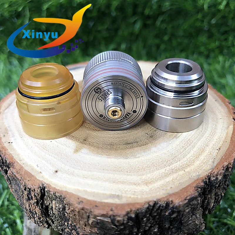 Space5 RDA 18 мм Диаметр перестраиваемый капель атомайзер Топ 22 316SS Регулируемый