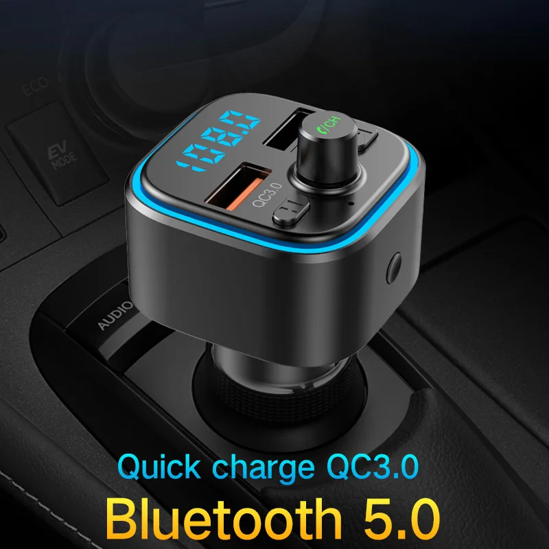 Автомобильный mp3 музыкальный плеер CDEN Bluetooth 5 0 приемник без потерь fm передатчик