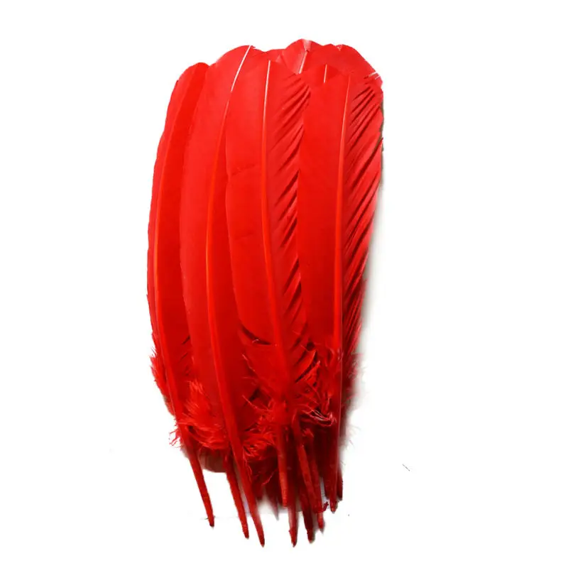 Распродажа 100 шт. разноцветные окрашенные Свободные гусиные перья DIY украшения