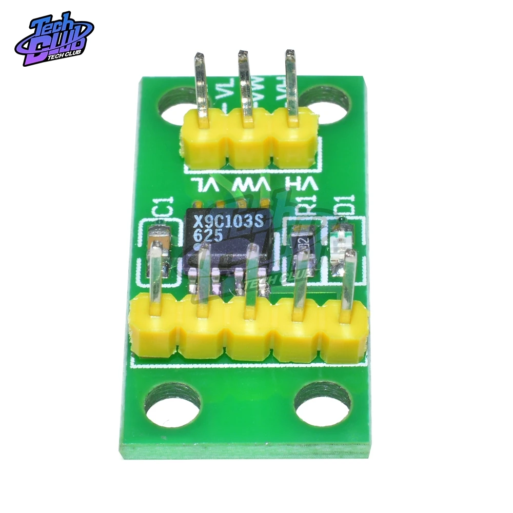 Цифровой потенциометр DC3V 5V X9C103S модуль платы для Arduino 10K Span комплект сделай сам
