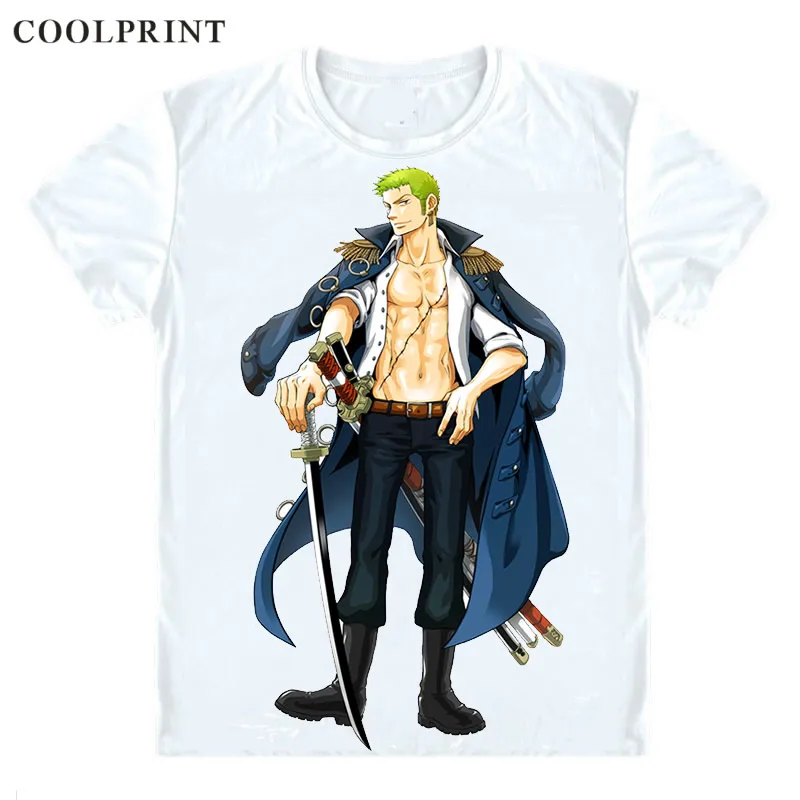 Футболки COOLPRINT ONE PIECE рубашки с коротким рукавом Аниме Манга соломенная шляпа
