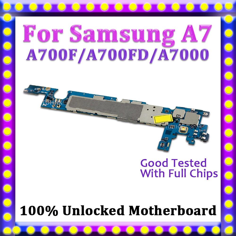 100% разблокированная материнская плата высокого качества для Samsung Galaxy A7 A7000 A700F A700FD
