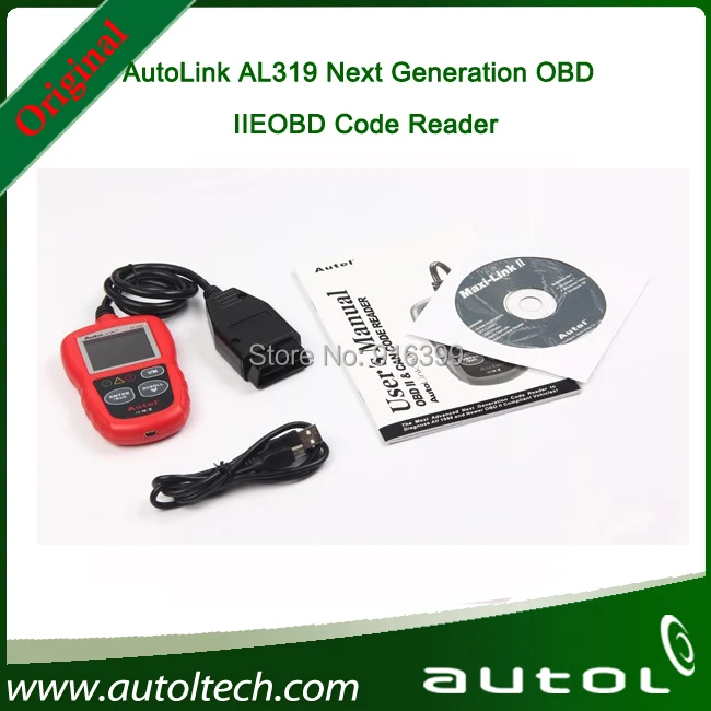 Autel AutoLink AL319 On-Board Diagnostics OBDII OBD2 / CAN Code Reader Auto Fault Scanner Diagnostic tools Car scanner | Автомобили и