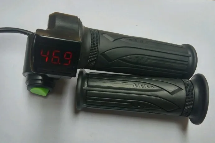 12-120v Батарея Напряжение индикатор + дроссельная заслонка с Круиз-переключатель и