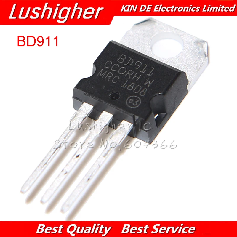 10 шт. BD911 TO220 911 TO 220 NPN новый оригинальный транзистор|transistor npn| |