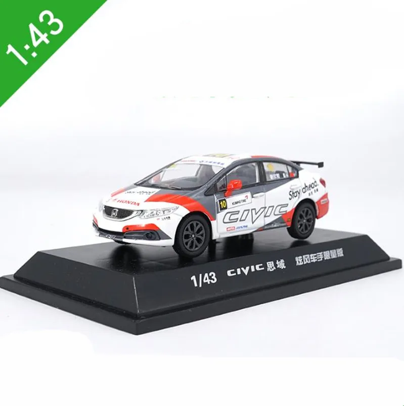 1:43 игрушечный автомобиль из сплава высокая симуляция HONDA Civic гоночный литая под