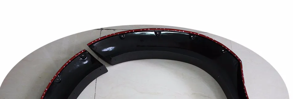 Колесная арка 6 дюймов гайки внедорожный арок черный Брызговики для Toyota Hilux Vigo Sr5 2012 2013 кабина с двумя рядами