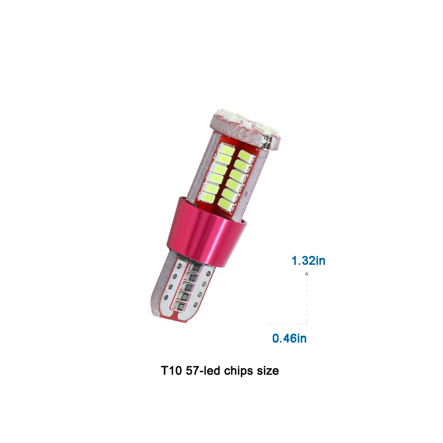 2x T10 светодиодный светильник W5W Canbus парковка для Peugeot 206 207 307 308 407 2008 3008 Авто