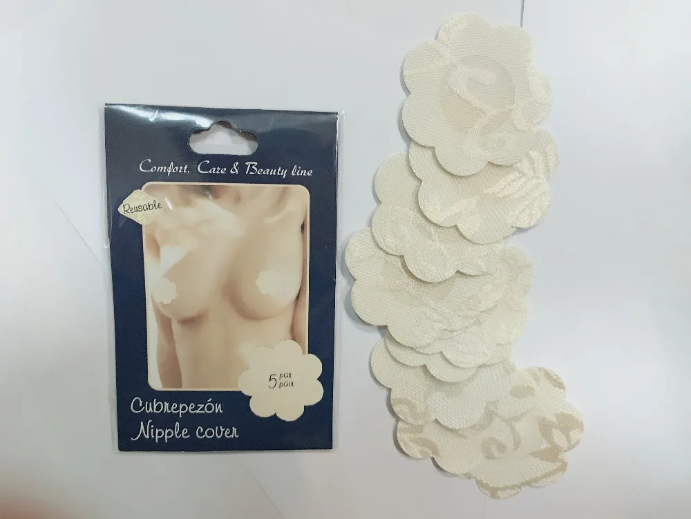 

New Women's Sexy Nipple Cover Lace Round Exotic Pasties Nipper Cover Breast