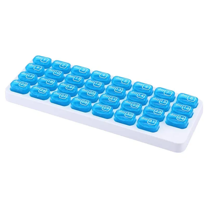 1 шт. органайзер для таблеток с крышкой|Коробки и ящики хранения| |