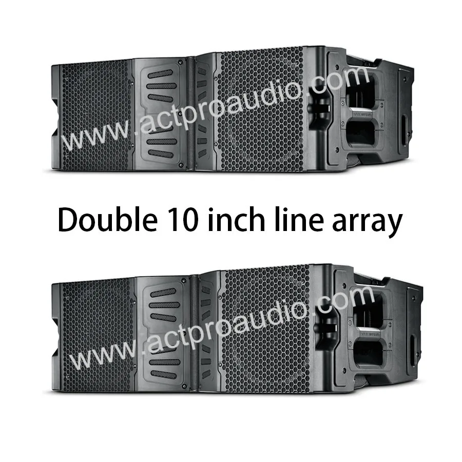 V20 three way double 10 inch 18 subwoofer line array speaker system Professional audio | Электроника