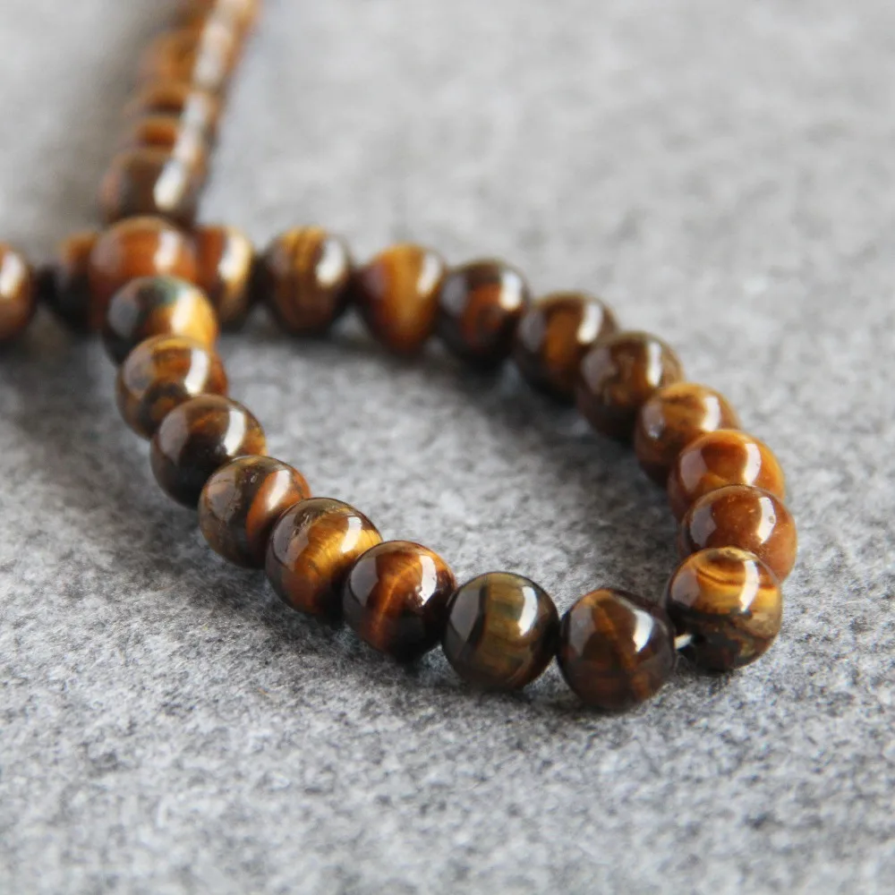 Новинка 10 мм тигр глаз камень Бусины желтый тигровый свободные DIY бусины 15 дюймов