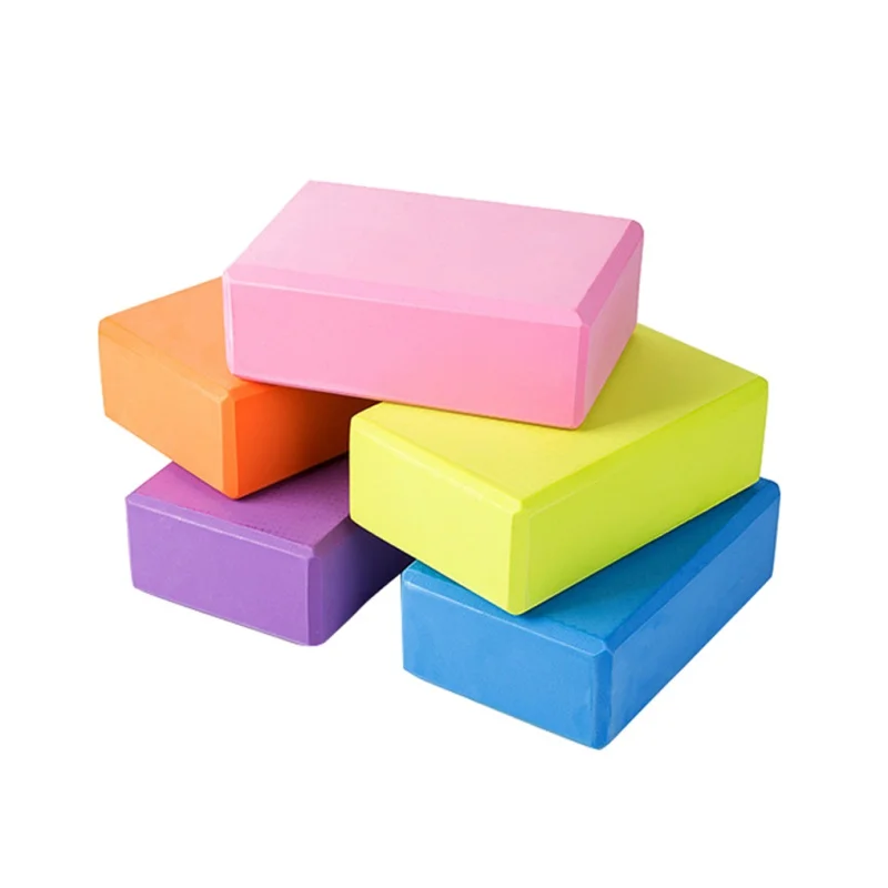 

EVA Gym Blocks Foam Brick Training Exercise Fitness Set Tool Yoga Bolster Pillow Cushion Stretching Body Shaping Health Training