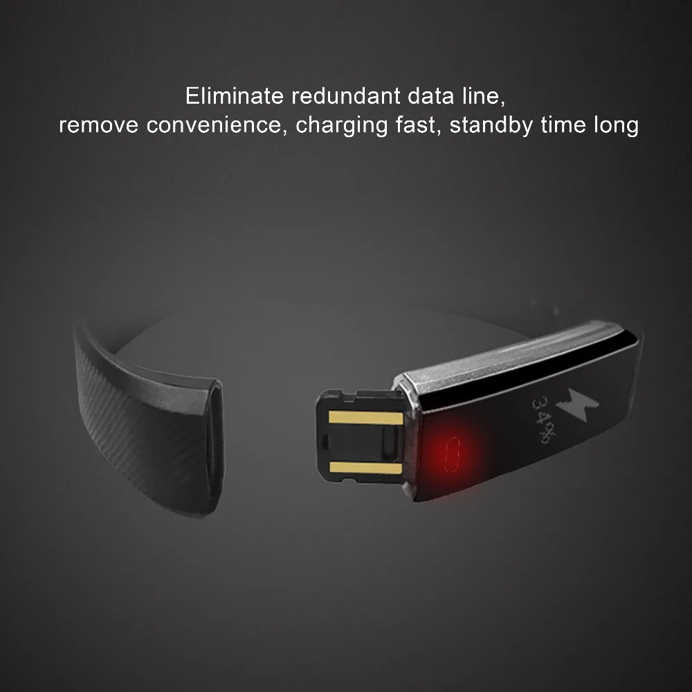 Timethinker 115 умный Браслет Opaska Android IOS монитор сердечного ритма кровяного давления