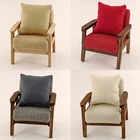 2 шт. модные подушки для дивана, кровати для кукольного домика 112, миниатюрная мебель, игрушки без дивана