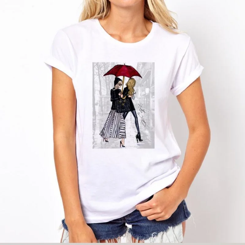 2019 новая футболка с принтом в стиле Харадзюку эстетичная сексуальные женские